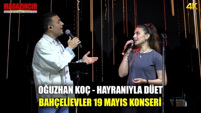 Oğuzhan Koç Sahnede Hayranıyla Düet Yaptı